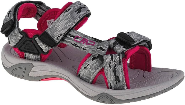 CMP Herren Kids Hamal Hiking Sandal Sportsandale 28 EU Nero Ghiaccio, 28 EU Nero Ghiaccio
