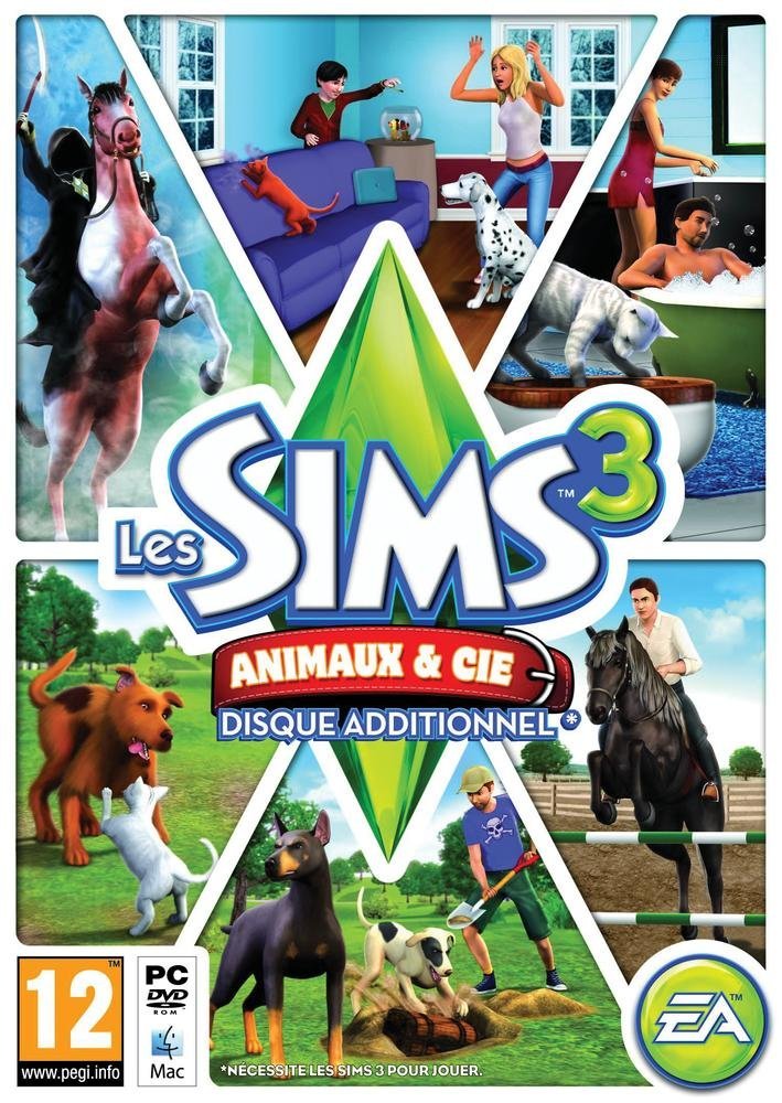 ELECTRONIC ARTS Les Sims 3 Addon : Animaux et Compagnie [PC]