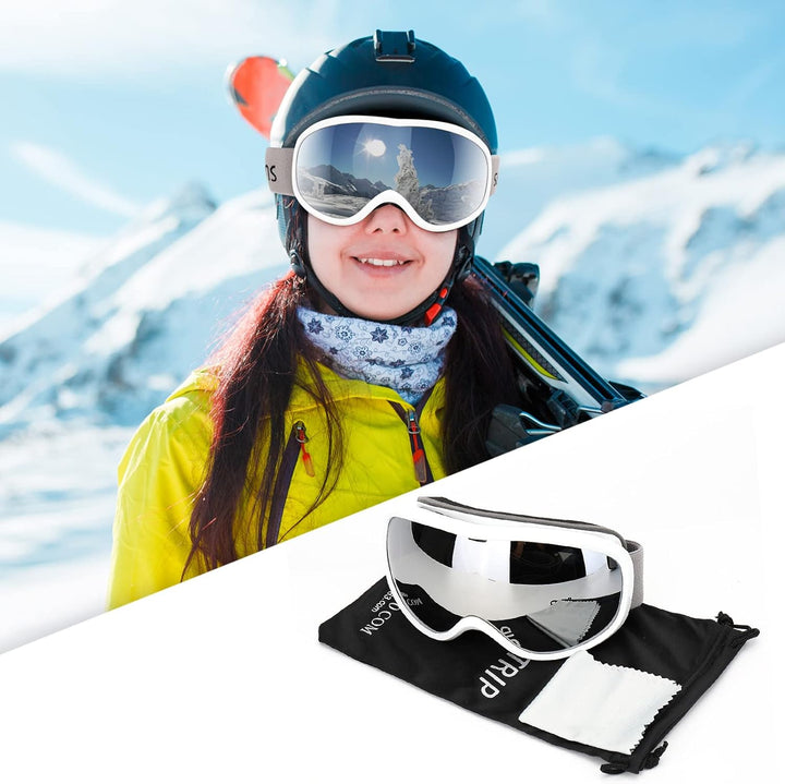 Supertrip Skibrille Herren Damen Snowboardbrille für Skifahrer Antifog UV400-Schutz Wintersportarten