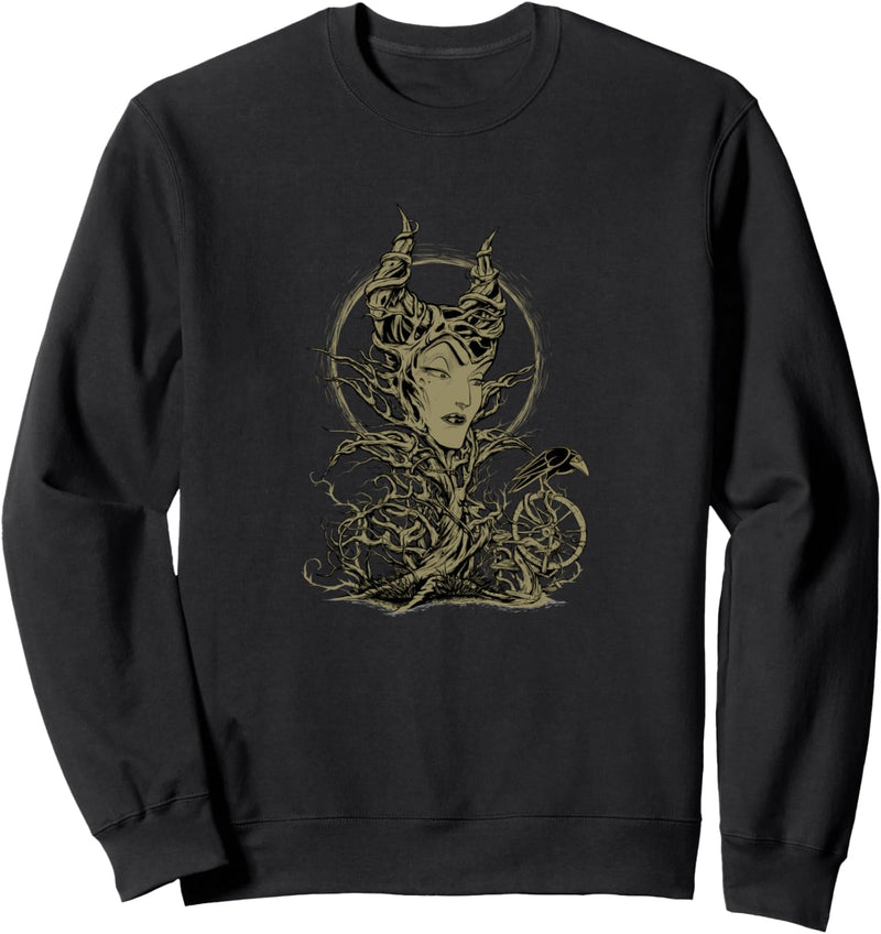 Disney Sleeping Beauty Maleficent Crow Branches Sweatshirt