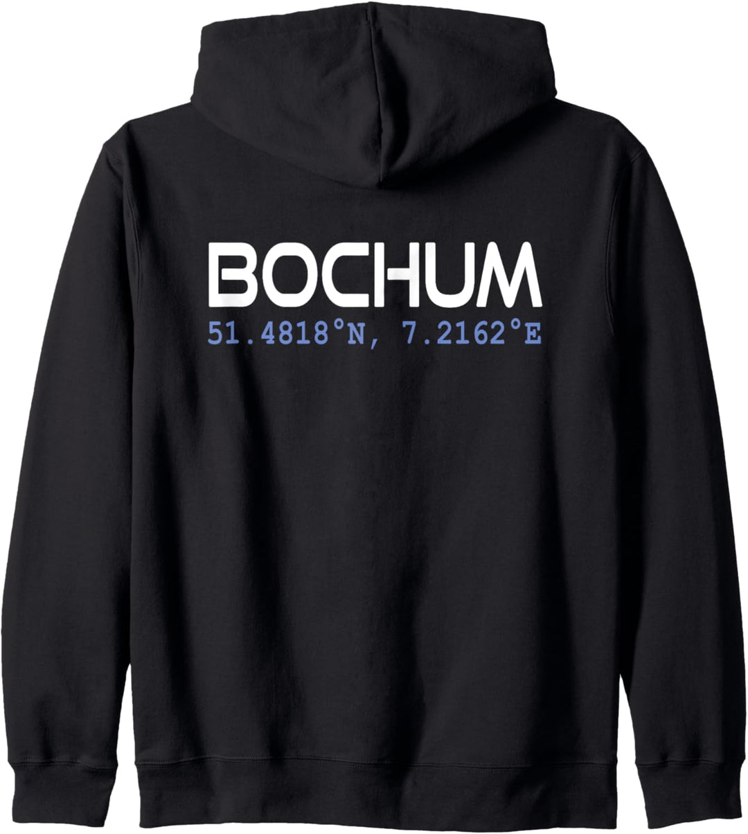 BOCHUM GPS Koordinaten Städte BOCHUMER NRW Geschenk Kapuzenjacke
