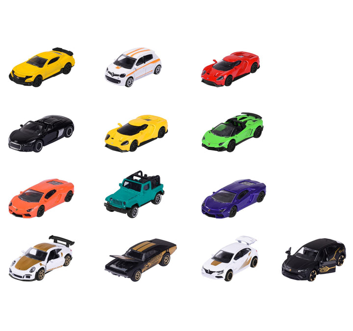 Majorette - Limited Edition 9 Geschenk-Set – 13 kleine Modellautos inkl. 4, Kinder ab 3 Jahren, Spie