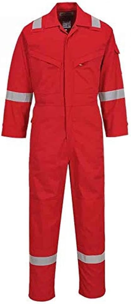 Portwest Leichter, antistatischer Overall 280 g, Grösse: XL, Farbe: Orange, FR28ORRXL Orange XL, Ora