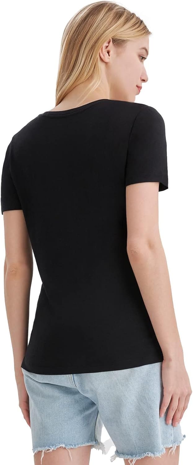 Merino Protect 100% Merino Wolle Shirt Damen Kurzarm Rundhals Wolle Unterhemd Geruchsresistenz Funkt