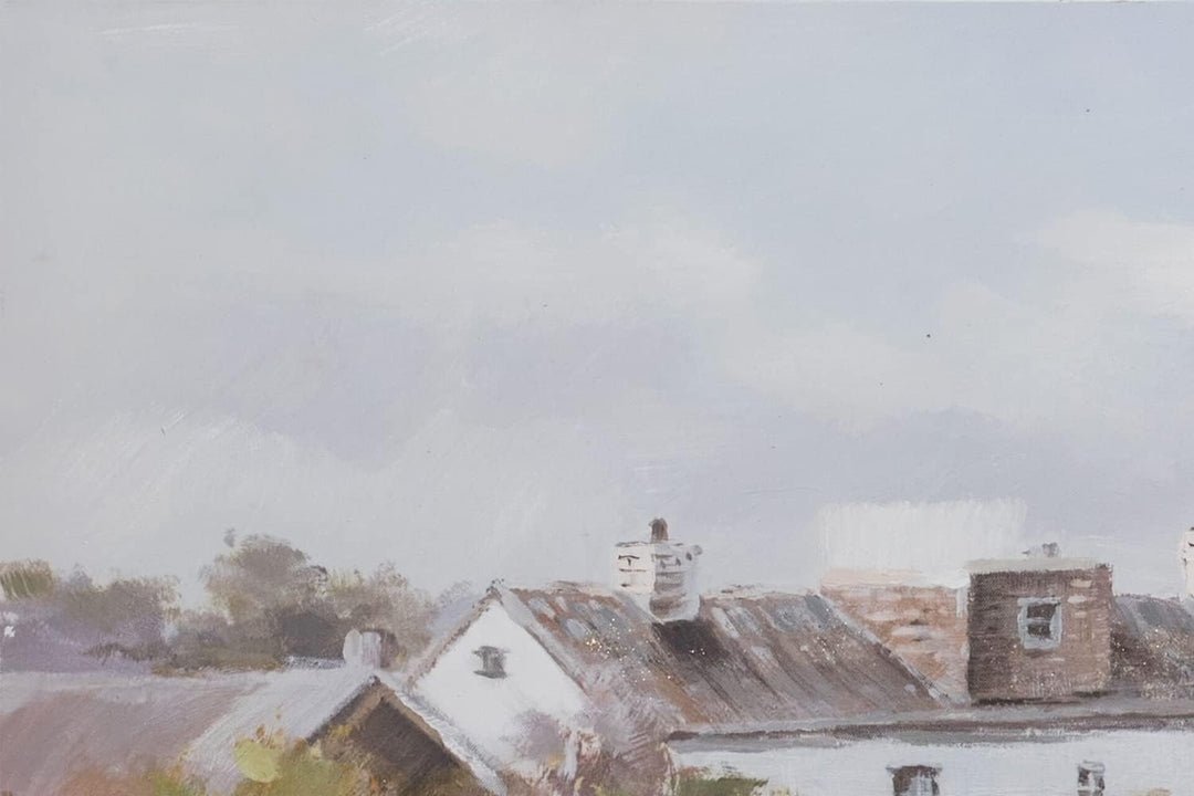KunstLoft Leinwandbild | 100% HANDGEMALT | 150x50cm | Gemälde &