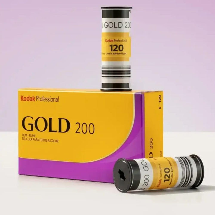 KODAK 1x5 Gold Prof. 200 120, 120