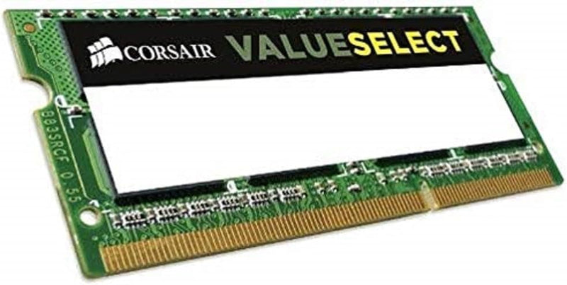 Corsair Value Select SODIMM 8GB (2x4GB) DDR3L 1600MHz C11 Speicher für Laptop/Notebooks - Schwarz CM