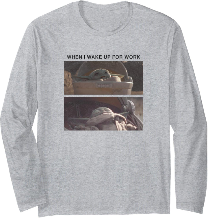 Star Wars Child Work Meme Langarmshirt