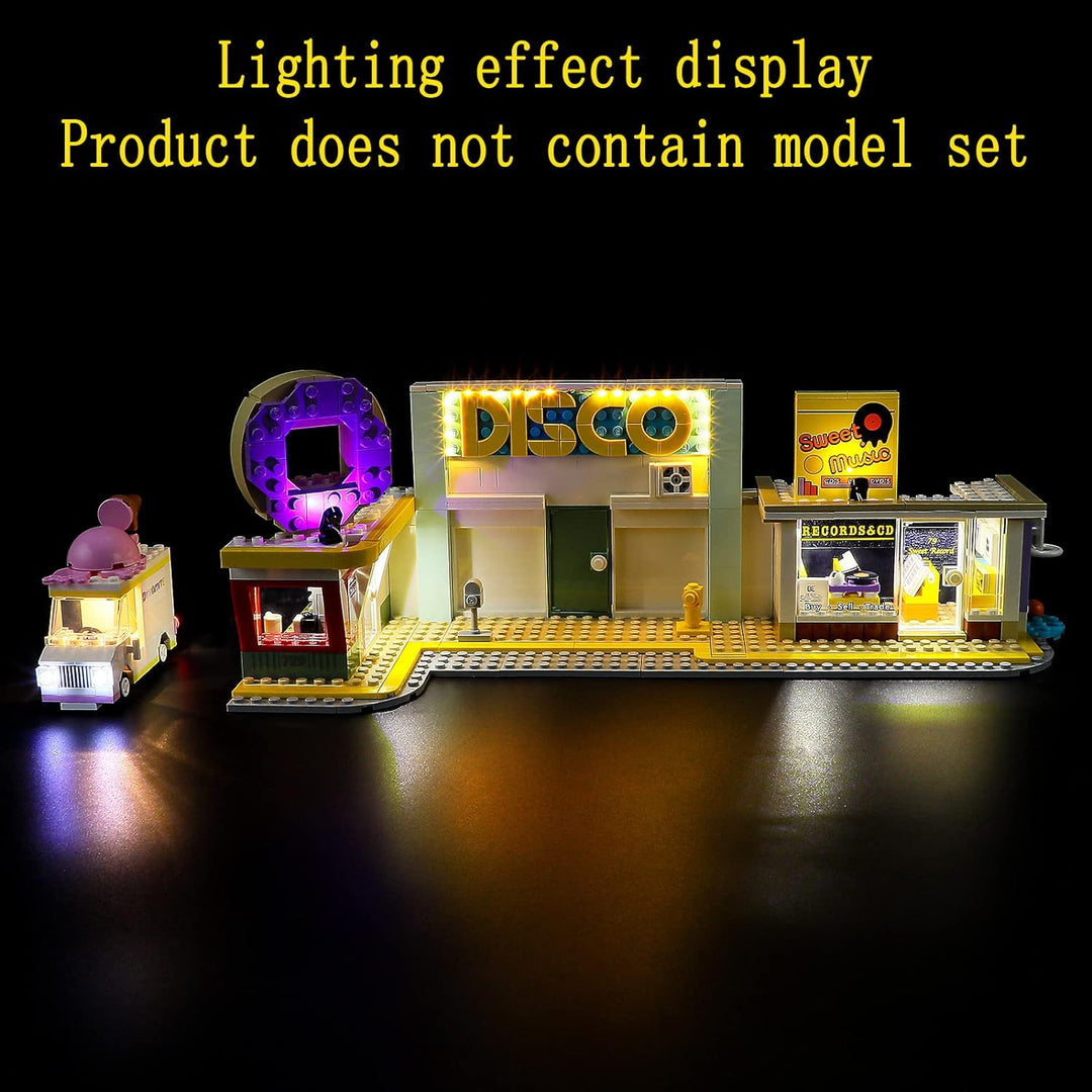 GEAMENT LED Licht-Set Kompatibel mit Lego BTS Dynamite - Beleuchtungsset für Ideas 21339 (Lego Set N