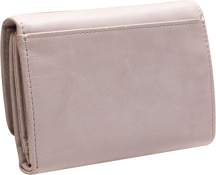 Maitre - Steinbach Doris Purse mh12f Hellgrau 14X10 Farbe:hellgrau / Material:cotton,cow Leather, 14