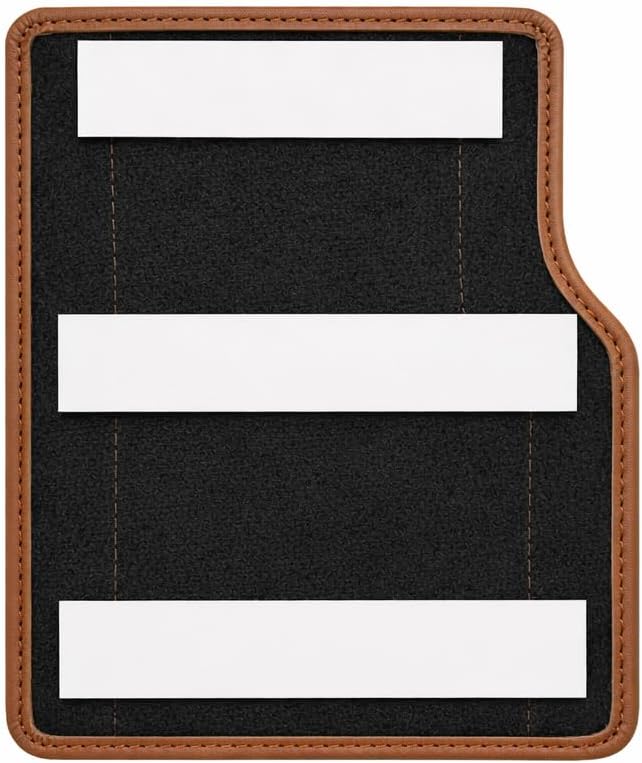 Steirische Harmonika Bassbodenleder Variante 2 + Ledereinsatz, hellbraun