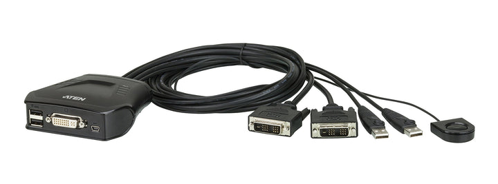 Aten CS22D USB/DVI KVM Switch (2-Port) Single, Single