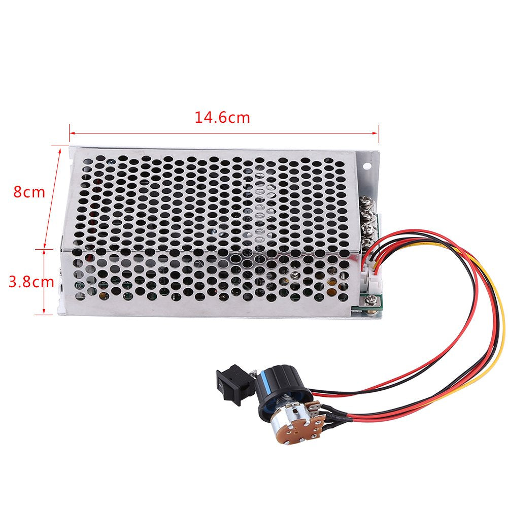 10-50 V DC Motor Drehzahlregler PWM Steuerschalter Drehzahlregler Motorsteuerung Borad 100A 3000 Wat