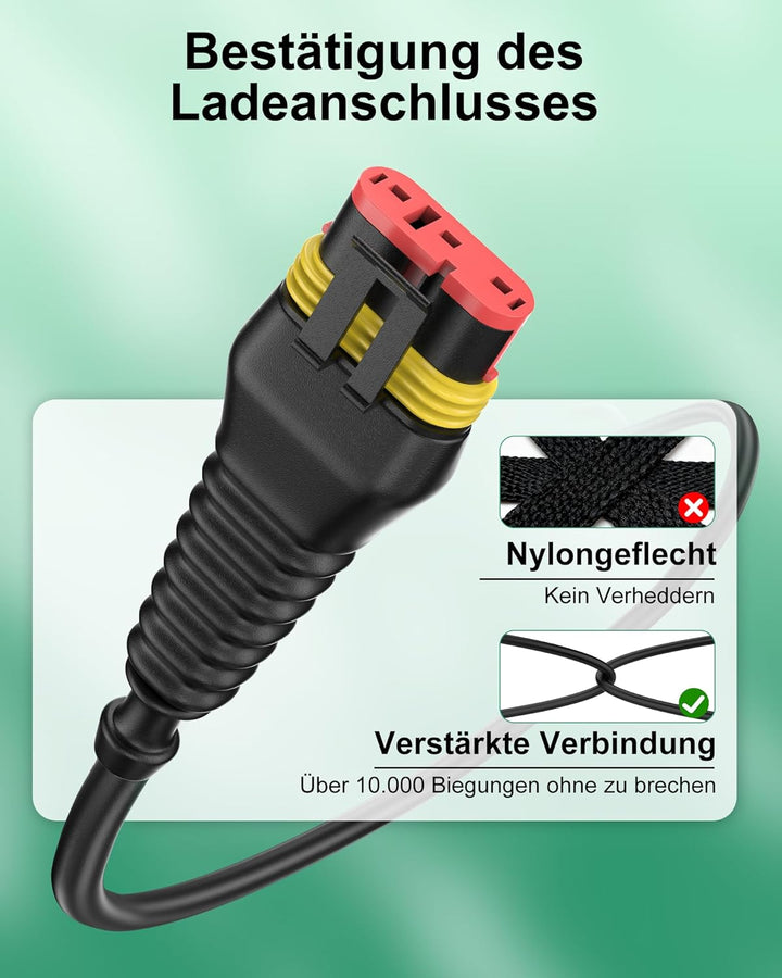 28V 1.3A Ladegerät Netzteil für Husqvarna Automower Kompatibel mit Automower 105/305/ 308/310 / 315/