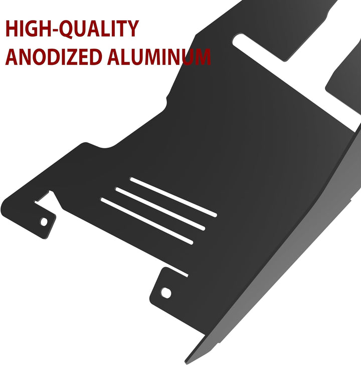 Aluminium-Spritzschutz für Can-Am Ryker, SAUTVS Schwarze A-Arm-Schutzfolien für Can-Am Ryker, alle M