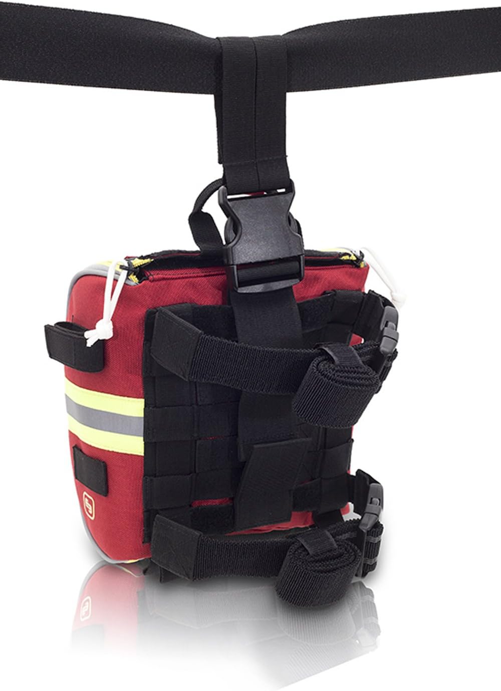 EB QUICKAID'S Oberschenkel-Holster (rot und schwarz) ohne Inhalt (rot)