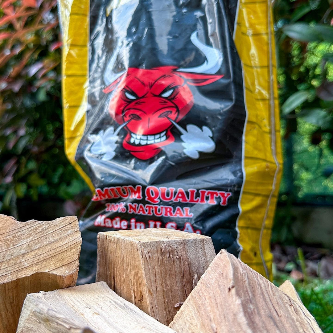 TORO - Chunks Pecan für Smoker und Grills, amerikanische Walnuss-Essenz, ideal für Rind, Huhn, Fisch