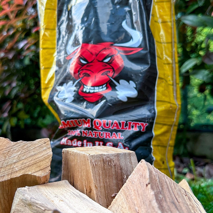TORO - Chunks Pecan für Smoker und Grills, amerikanische Walnuss-Essenz, ideal für Rind, Huhn, Fisch