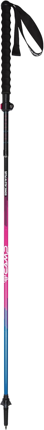 C.A.M.P. Sonic ALU W Plus, Rosa/Hellblau/Schwarz | aus Aluminium mit Griffverlängerung, Hartmetallsp