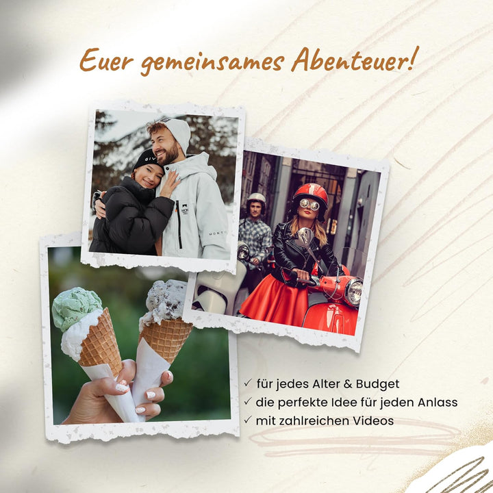 Dates to Remember: Momente, die bleiben. Unvergessliche Date-Ideen + Platz für Erinnerungen (zum Aus