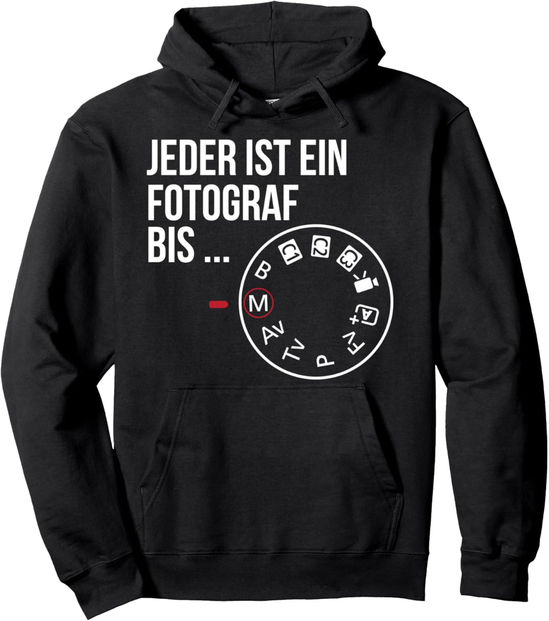 Fotografie Lustig Kamera Herren Mann Fotografen Fotograf Pullover Hoodie