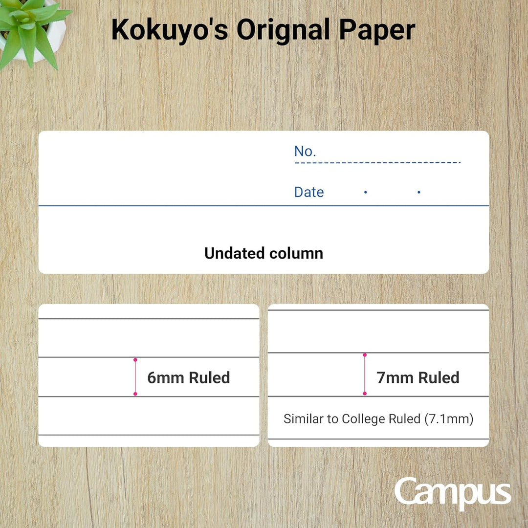 KOKUYO 10 B_cher von 30 St_ck festgelegt (semi-B5) B ausgeschlossen Roh-3BN10 Campus Anhang Nr. 6 (J