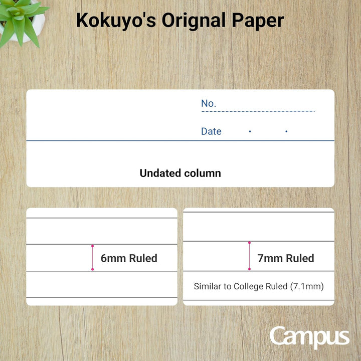 KOKUYO 10 B_cher von 30 St_ck festgelegt (semi-B5) B ausgeschlossen Roh-3BN10 Campus Anhang Nr. 6 (J