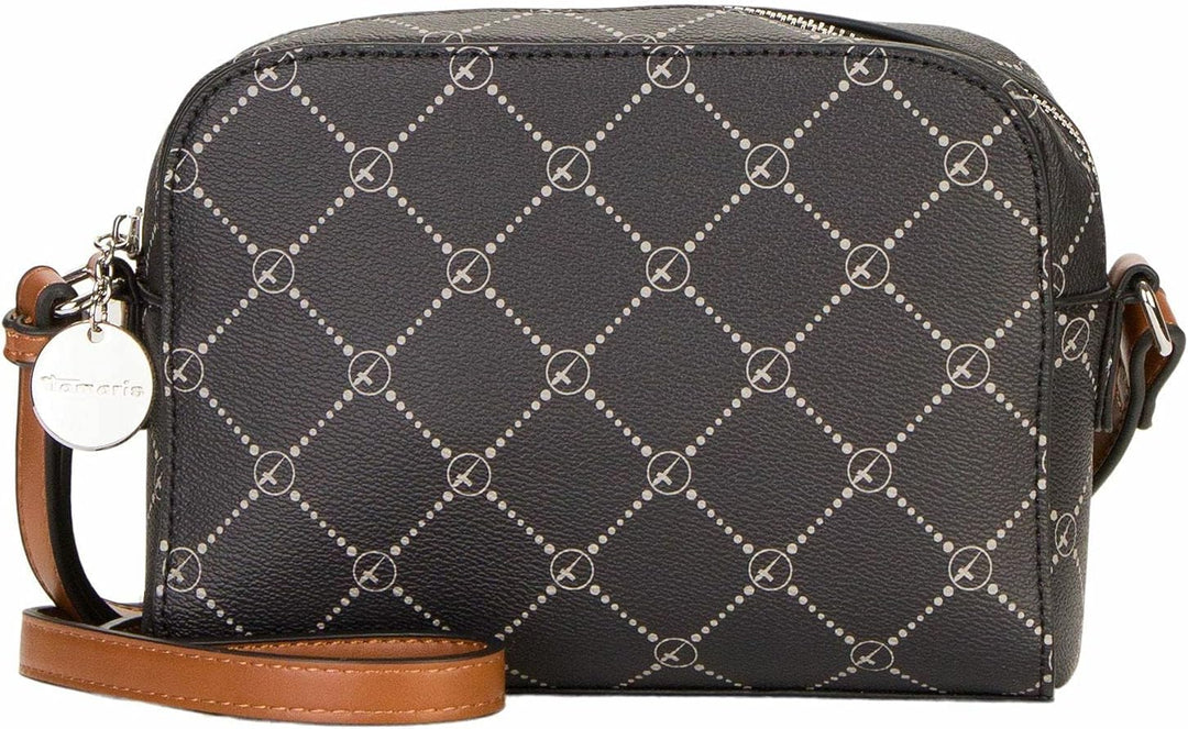 Tamaris Umhängetasche TAS Anastasia 30101 Damen Handtaschen Mustermix Einheitsgrösse Black 100, Einh