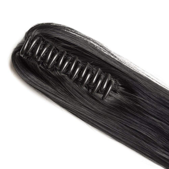 SEGO Ponytail Extension Pferdeschwanz Haarteil Haarverlängerung Zopf Hair Piece Haar Glatt Hitzebest