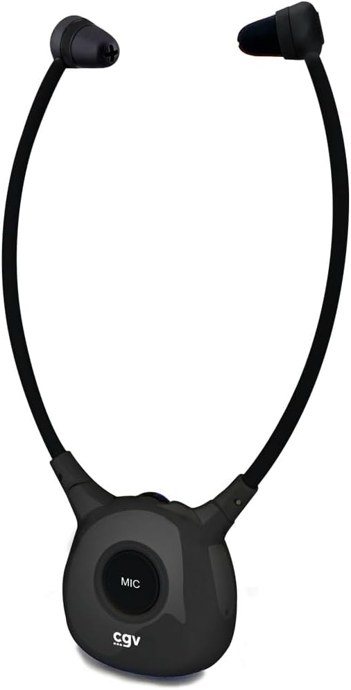 CGV Dolfin Onyx Kopfhörer Audio Stethoskop, TV/HiFi, kabellos