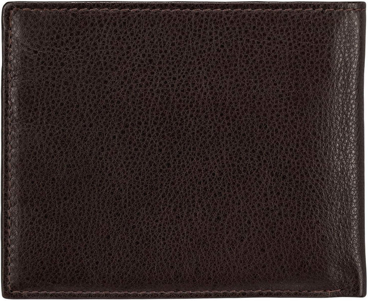 Red Baron Braune Herren Geldbörse aus Leder Querformat RB-WT-004-08