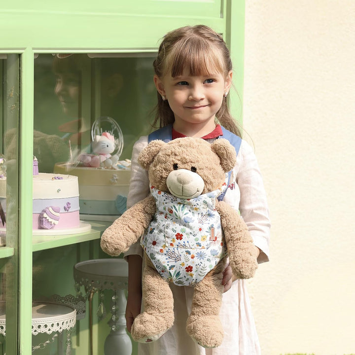 GAGAKU Puppentrage Puppenzubehör Babytrage für Puppen Bauchtrage mit verstellbaren Trägern Kinder Pu