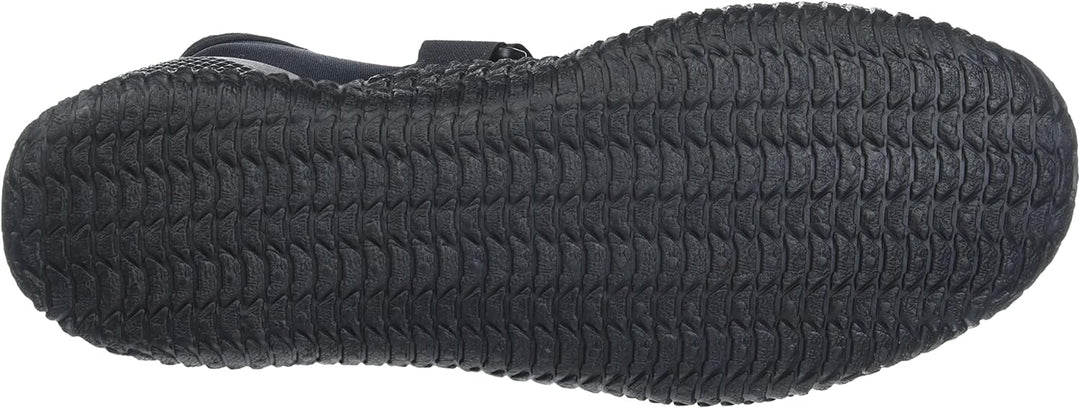 Neoprenschuh Hiko Sneaker mit Klett Wassersport Kanu Kajak Schwimmen SUP Surfen 47 EU Schwarz, 47 EU