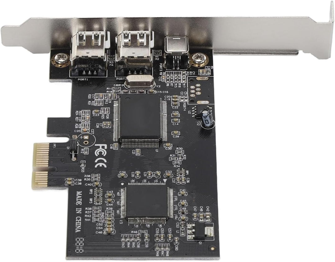 Bewinner PCIe 1X auf 3 * 1394A Firewire-Controllerkarte, PCIe 1X auf 3 Port 1394A Riser-Karte (2 X 6