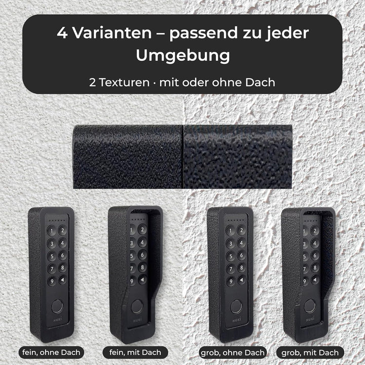Generisch Wandhalterung kompatibel mit Nuki Keypad 2 – Diebstahlschutz-Abdeckung mit Torx-Sicherheit