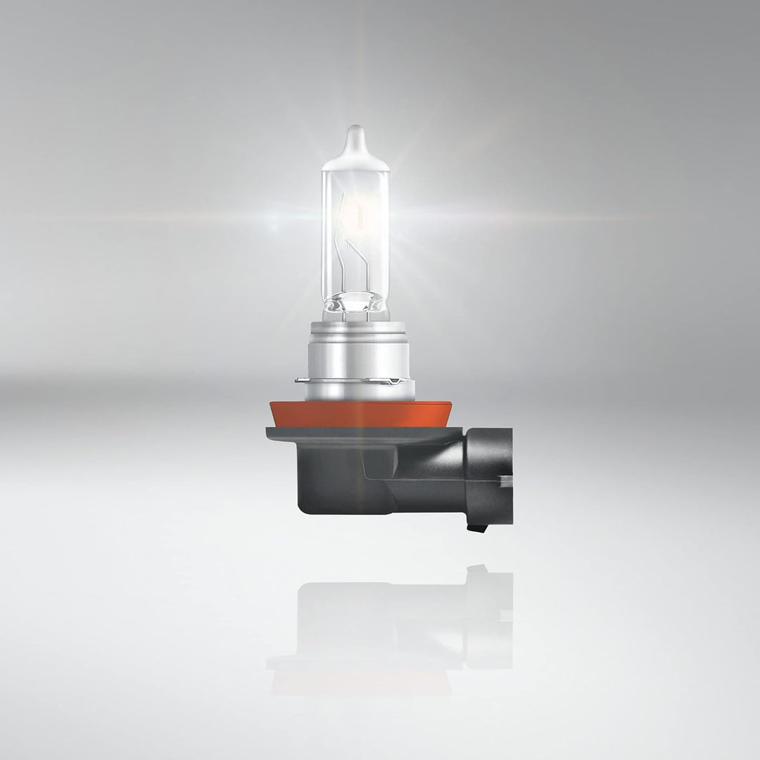 Osram Night Breaker Silver H11, +100% mehr Helligkeit, Halogen-Scheinwerferlampe, 64211NBS-HCB, 12V
