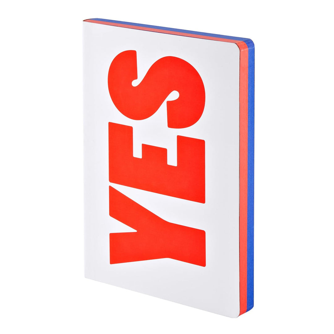 Nuuna Notizbuch A5+ | Graphic L - Yes - No | Dotted Journal | 3,5mm Punktraster | 256 nummerierte Se