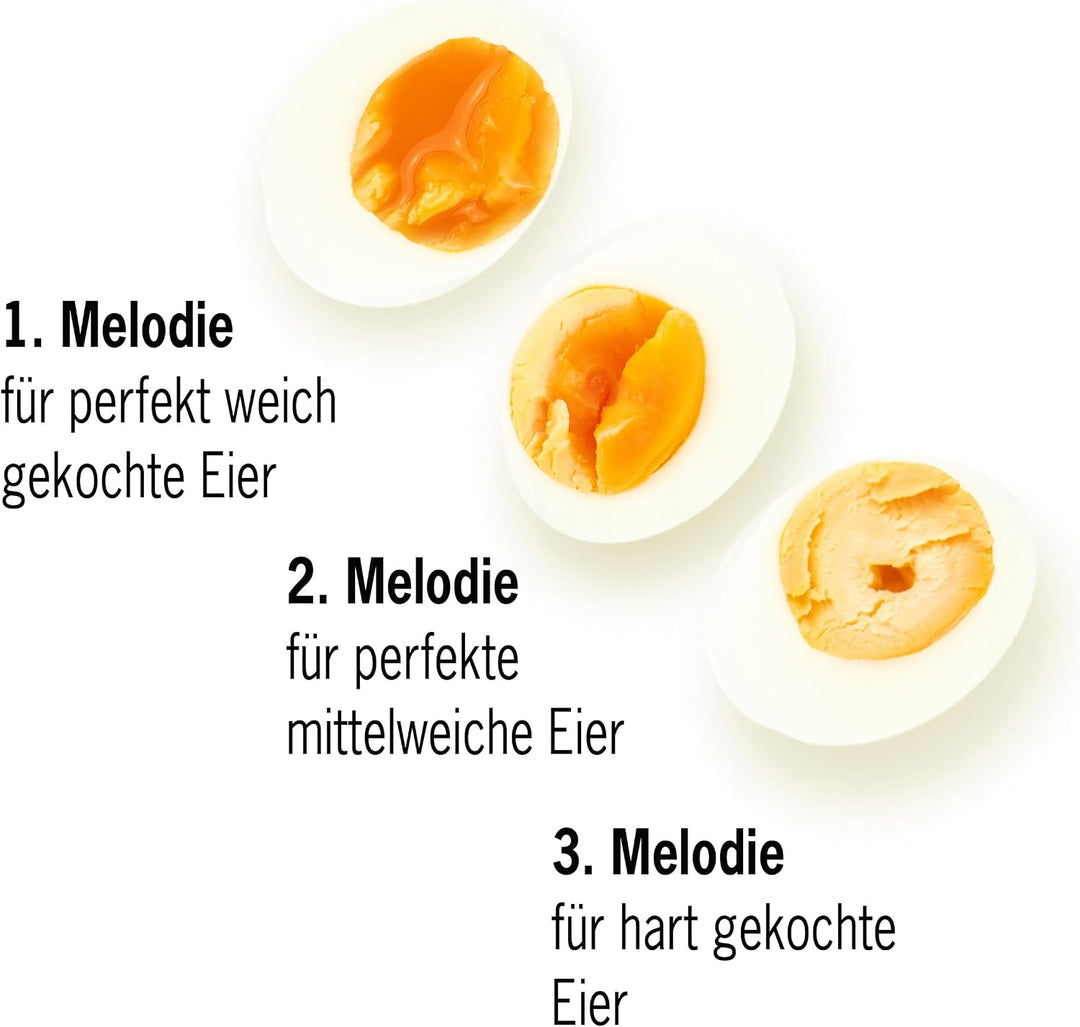 Guten Morgen PiepEi - Singende Eieruhr zum Mitkochen - Eierkocher für 3 Härtegrade - Guten Morgen Li