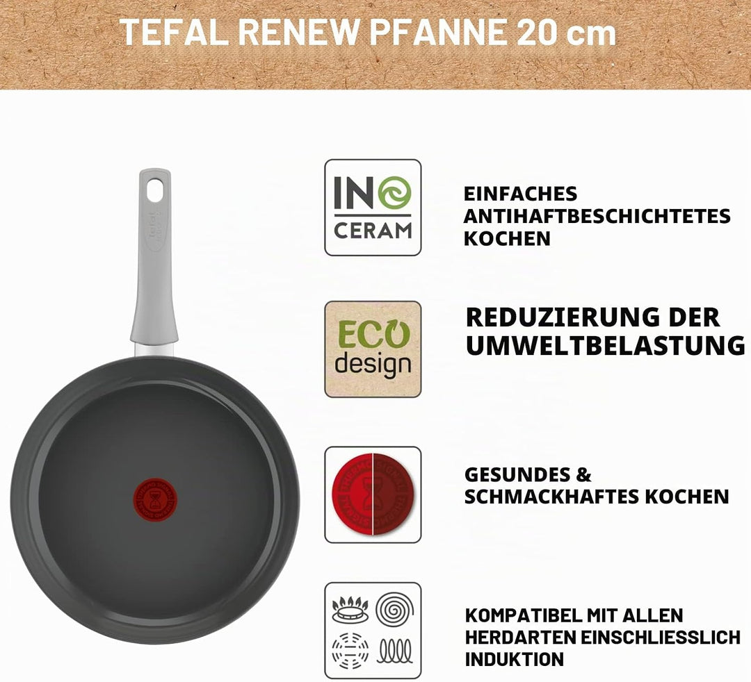 Tefal Renew On Bratpfanne 20 cm, Bratpfanne 20 cm
