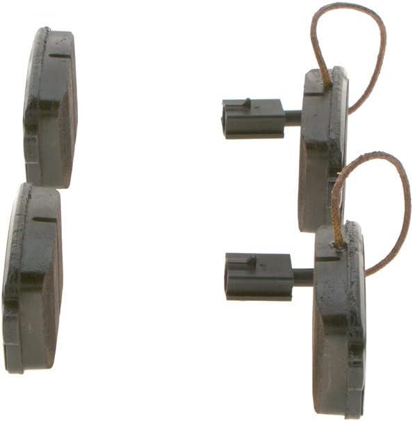 Bosch BP1594 Bremsbeläge - Hinterachse - ECE-R90 Zertifizierung - vier Bremsbeläge pro Set