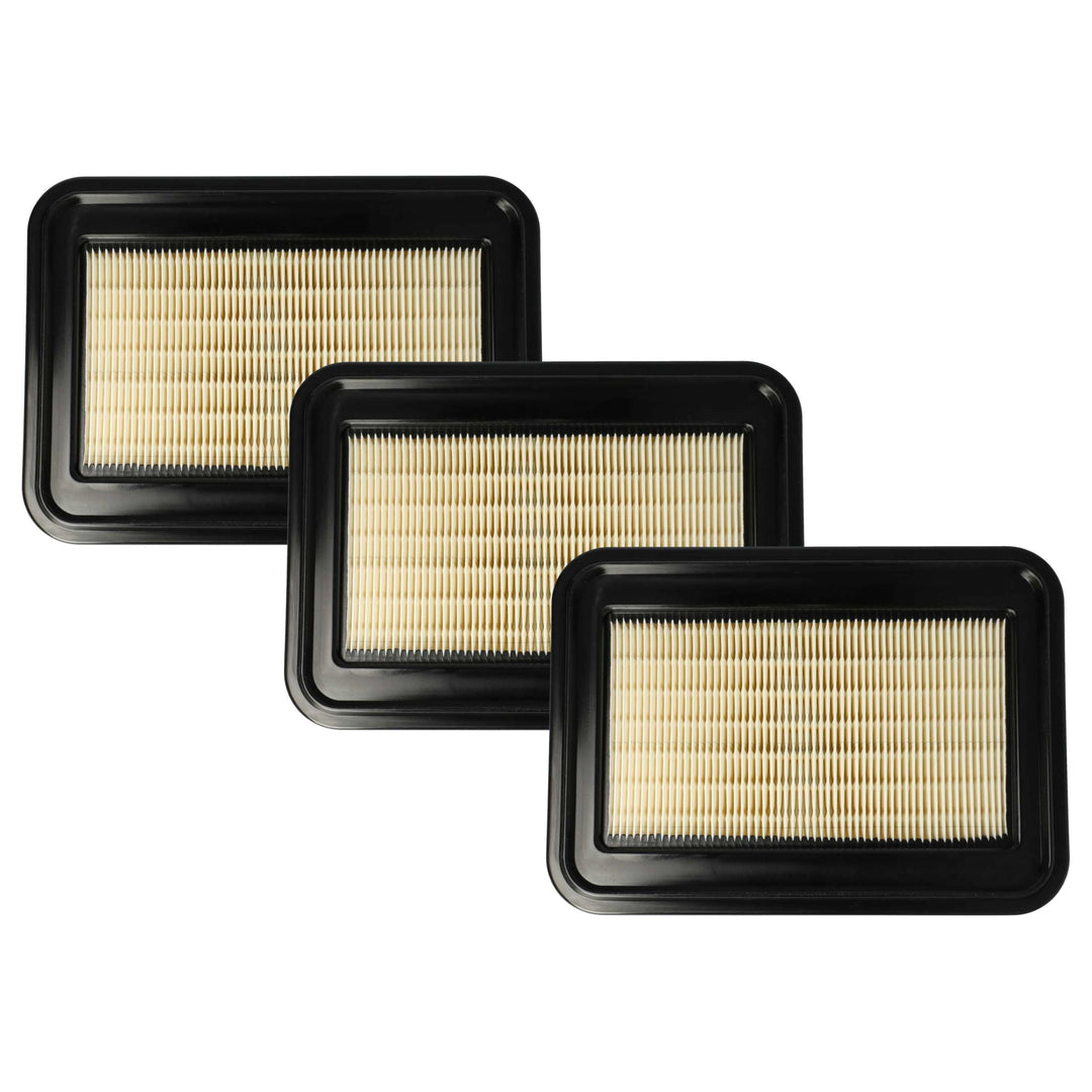 vhbw Set 3x Flachfaltenfilter kompatibel mit Makita VC4210M Staubsauger - Filterelement