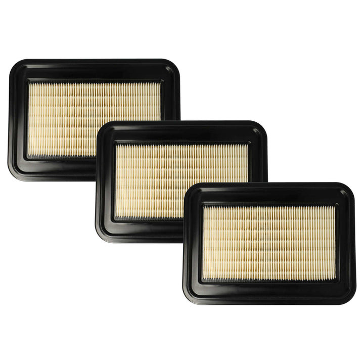 vhbw Set 3x Flachfaltenfilter kompatibel mit Makita VC4210M Staubsauger - Filterelement