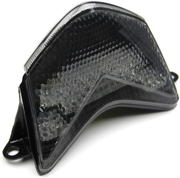 avdb-moto LED-Bremslicht mit integrierten Blinker kompatibel mit Kawasaki ZX6R 2005/2006, ZX10R 2006