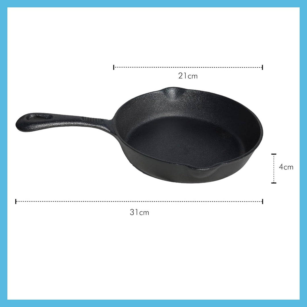 8-Zoll-Gusseisen Ofen sicher Tarte Tatin Schwenk- / Pfanne
