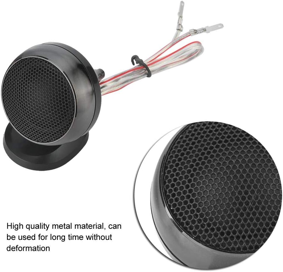 KIMISS Auto Koaxial Lautsprecher, 2er Auto Hochtöner Super Power Lautsprecher Musik Stereo Audio Lau