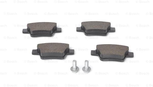 Bosch BP1009 Bremsbeläge - Hinterachse - ECE-R90 Zertifizierung - vier Bremsbeläge pro Set