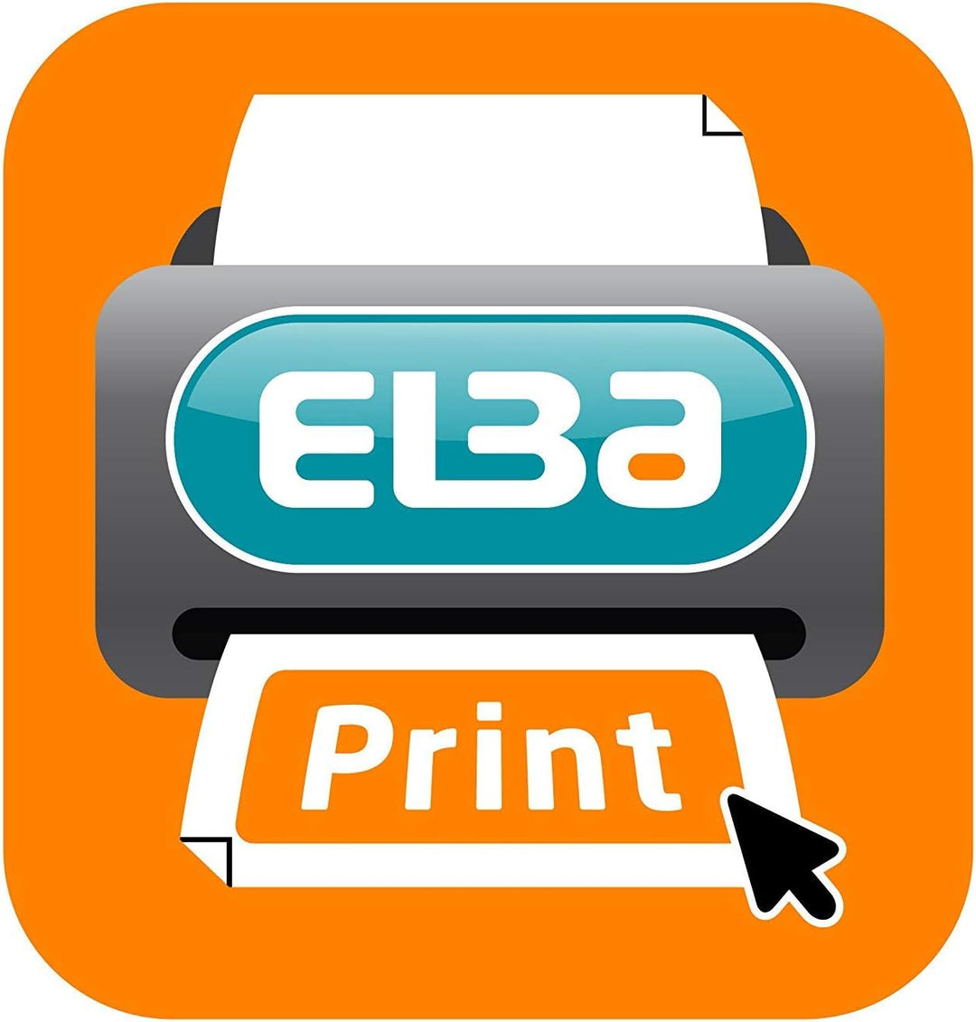 Elba Ordner A4, Smart Pro+, 5 cm schmal, Kunststoff, weiss, 10 Stück schmal (10 Stück) weiss, schmal