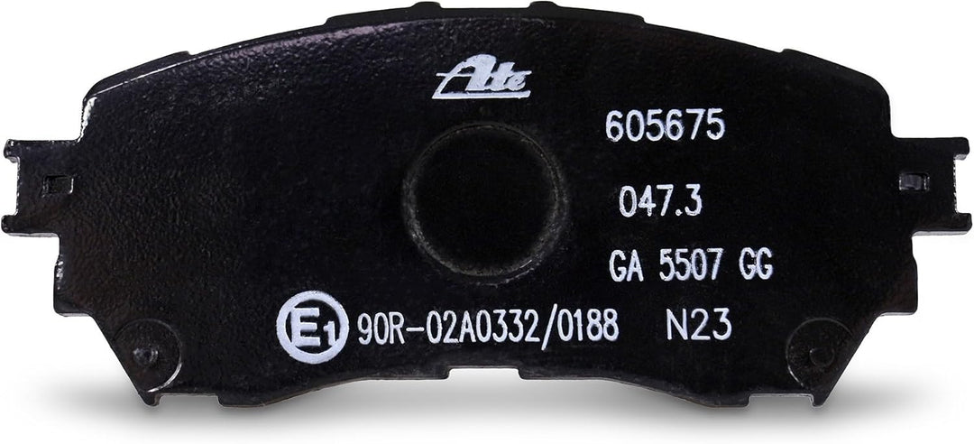 ATE Bremsenset Vorderachse inkl. Bremsscheiben vorne Ø 297 mm belüftet und Bremsbeläge vorne Kompati