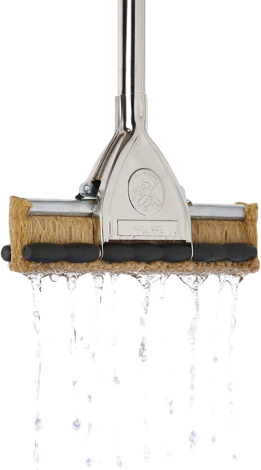 Apex Squizzo Classic Plus Bodenwischer, Metall/Schwamm, Silber, 30 x 25 x 30 cm