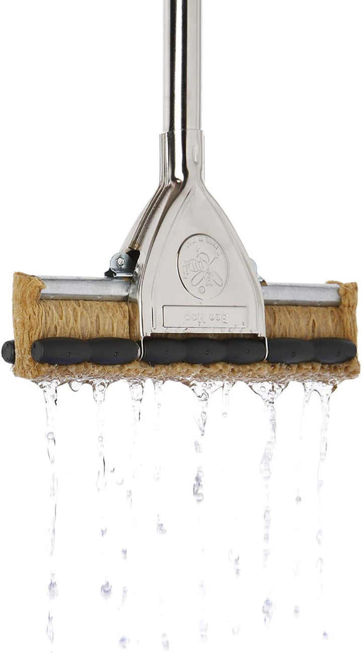 Apex Squizzo Classic Plus Bodenwischer, Metall/Schwamm, Silber, 30 x 25 x 30 cm